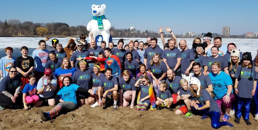 Polar Plunge 2017 - Team G - Special Olympics Delegation - St Louis Park, MN